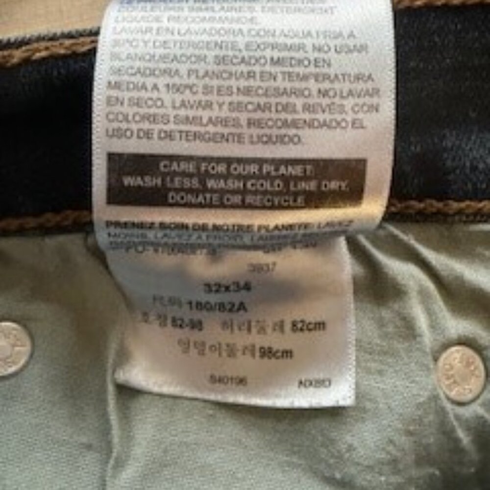 Signature Levi Strauss Slim Jeans 32x34 - Picture 4 of 7